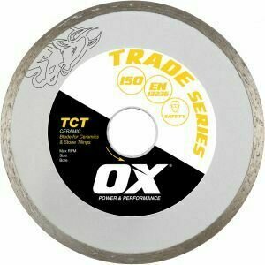 OX Trade TCT 14&quot; Continuous Rim Diamond Blade - Cermanics