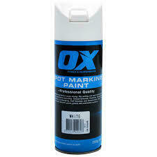 OX Trade White Spot Marking Paint