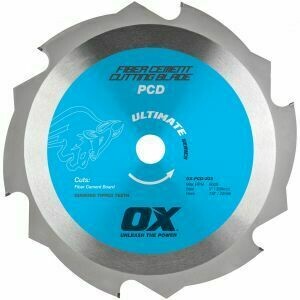 OX 9" Ultimate Fibre Cement Blade - 230mm OX 9" Ultimate Fibre Cement Blade - 230mm