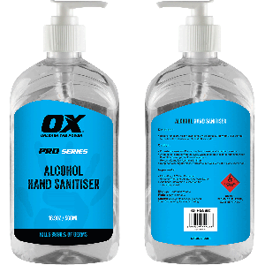 OX ALCOHOL HAND SANITIZER - 500ML