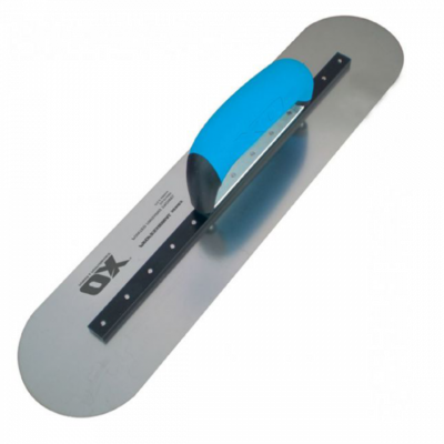OX Professional 100 x 356mm S/S Pool Trowel Flexible