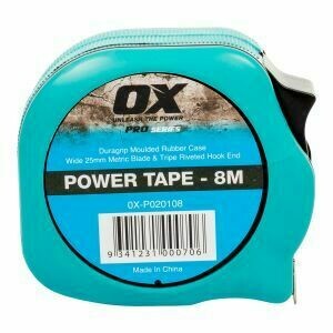 OX METRIC 8M TAPE MEASURE OX METRIC 8M TAPE MEASURE