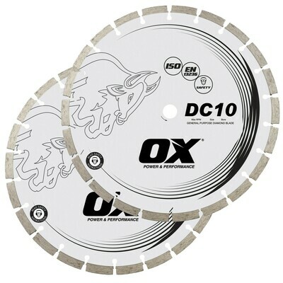 OX DIY DC10 7&quot; Standard Seg. Gen. Purpose Diamond Blade