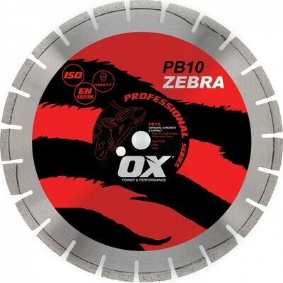 OX Pro PB10 14&quot; Segmented Diamond Blade - Abrasive