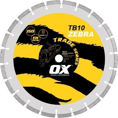 OX Trade 4&quot; Turbo Diamond Blade - Abrasive