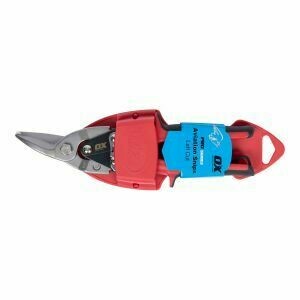 OX TOOLS LEFT AVIATION TIN SNIPS - Red