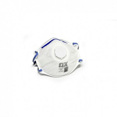 OX P2V Dust/Mist Disposable Mask w/valve - 12pk