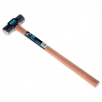 OX Pro Sledge Hammer, Hickory Handle - 10lb / 4.5kgs