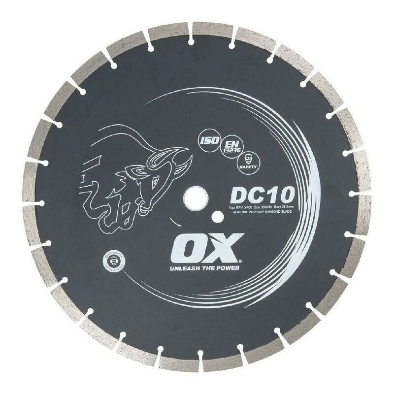 OX ANGLE GRINDERS &amp; DEMOLITION SAWS BLADE 14&quot;/350mm