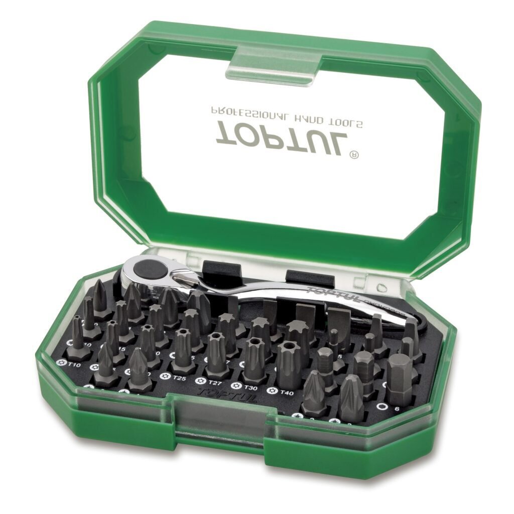 TOPTUL - 35 Piece Mini Ratchet Bit Set
