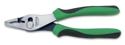 TOPTUL - 200mm Slip Joint Combination Pliers 8" TOPTUL - 200mm Slip Joint Combination Pliers 8"