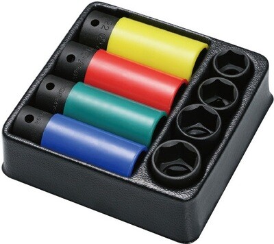 HANS - 8 Piece 1/2&quot; Drive Thin Wall Socket Set