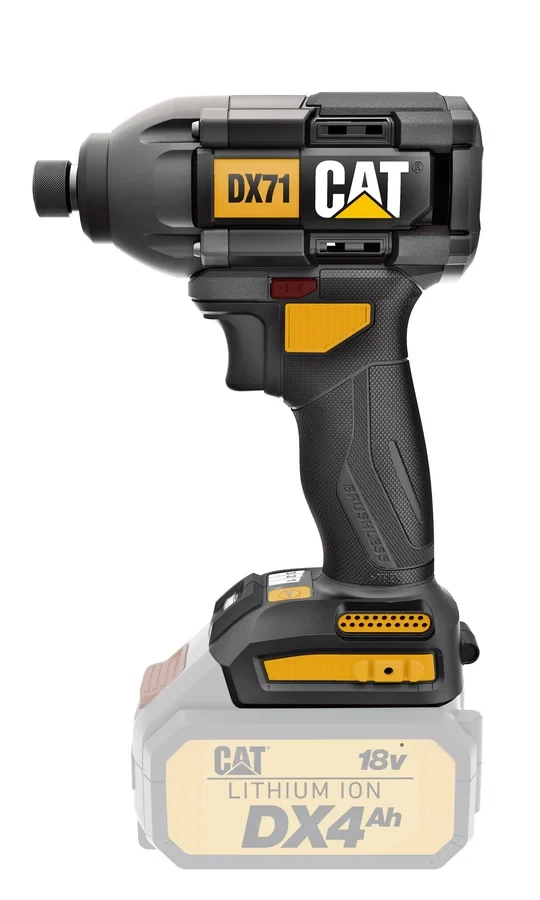 CAT-DX71 BRUSHLESS 18V IMPACT DRIVER 3 SPEED - SKIN ONLY