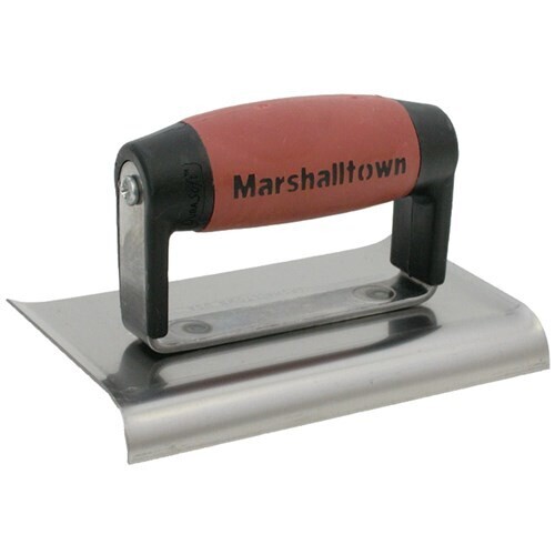 MARSHALLTOWN - Curved End Edger Blade S/S, 152x102mm RAD 10/LP 13mm D/Soft