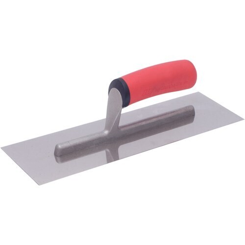 MARSHALLTOWN - Finishing Trowel QLT, 356x102mm Carbon/S with Soft Grip