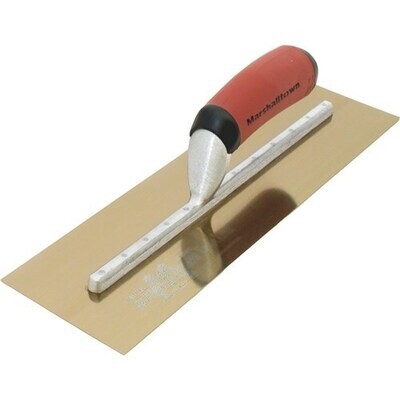 MARSHALLTOWN - Finishing Trowel, 406x102mm Gold SS X-Lite Mount D/Soft Handle