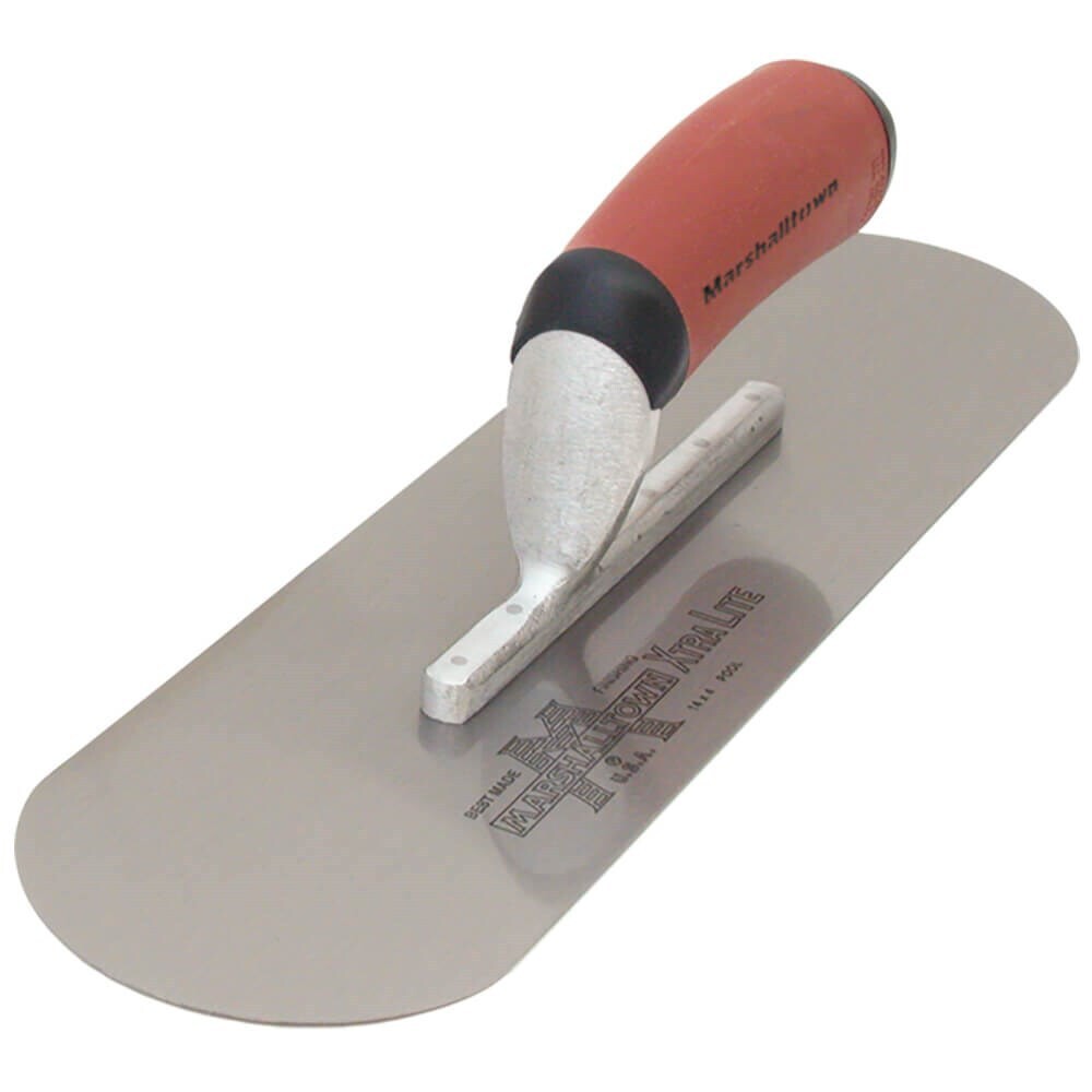 MARSHALLTOWN - Pool Trowel, 356x102mm H-Carbon Steel 6 Rivets D/Soft Handlee