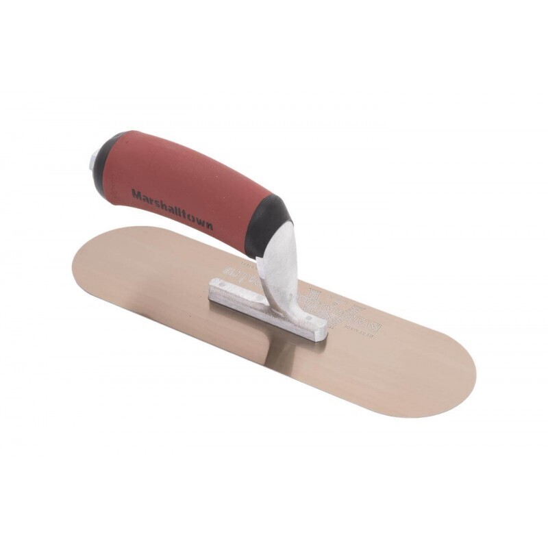 MARSHALLTOWN - Pool Trowel, 356x102mm Gold SS 6 Rivets D/Soft Handle