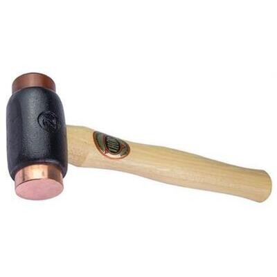 THOR - 1070G Copper/Rawhide Hammer #2 (2-12LB) 38mm Face Wood Handle