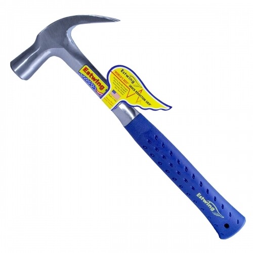 ESTWING - 24oz Claw Vinyl Grip Hammer (Shock Reduction) ESTWING - 24oz Claw Vinyl Grip Hammer (Shock Reduction)