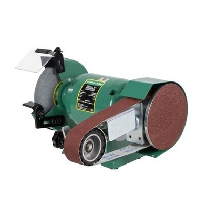 Abbott &amp; Ashby - 8&quot; Industrial Grinder with Linishing Attachment 915 x 50mm