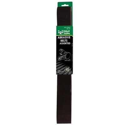 Abbott &amp; Ashby - Belt Aluminium Oxide 50 X 915mm 40 Grit Coarse (3PK)