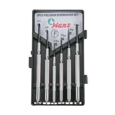 HANS - Precision Screwdriver 6 Piece Set