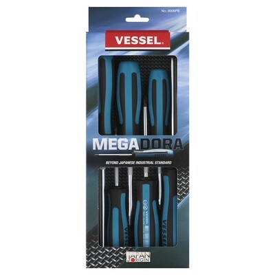 VESSEL - 6pc Megadora Screwdriver Set
