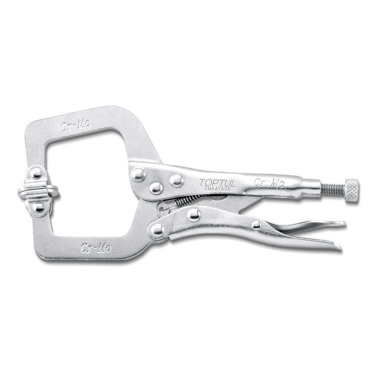 TOPTUL - 150mm C Clamp Locking Plier Flexible Feet TOPTUL - 150mm C Clamp Locking Plier Flexible Feet