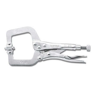 TOPTUL - 150mm C Clamp Locking Plier Flexible Feet TOPTUL - 150mm C Clamp Locking Plier Flexible Feet
