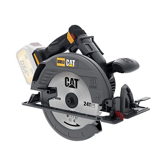 CAT-DX53B BRUSHLESS 18V CIRCULAR SAW 185mm  - SKIN ONLY