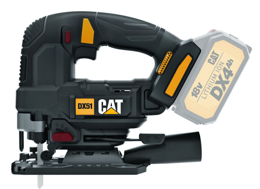 CAT-DX51B BRUSHLESS 18V JIG SAW - SKIN ONLY CAT-DX51B BRUSHLESS 18V JIG SAW - SKIN ONLY