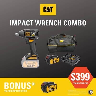 ​CAT IMPACT WRENCH COMBO #2