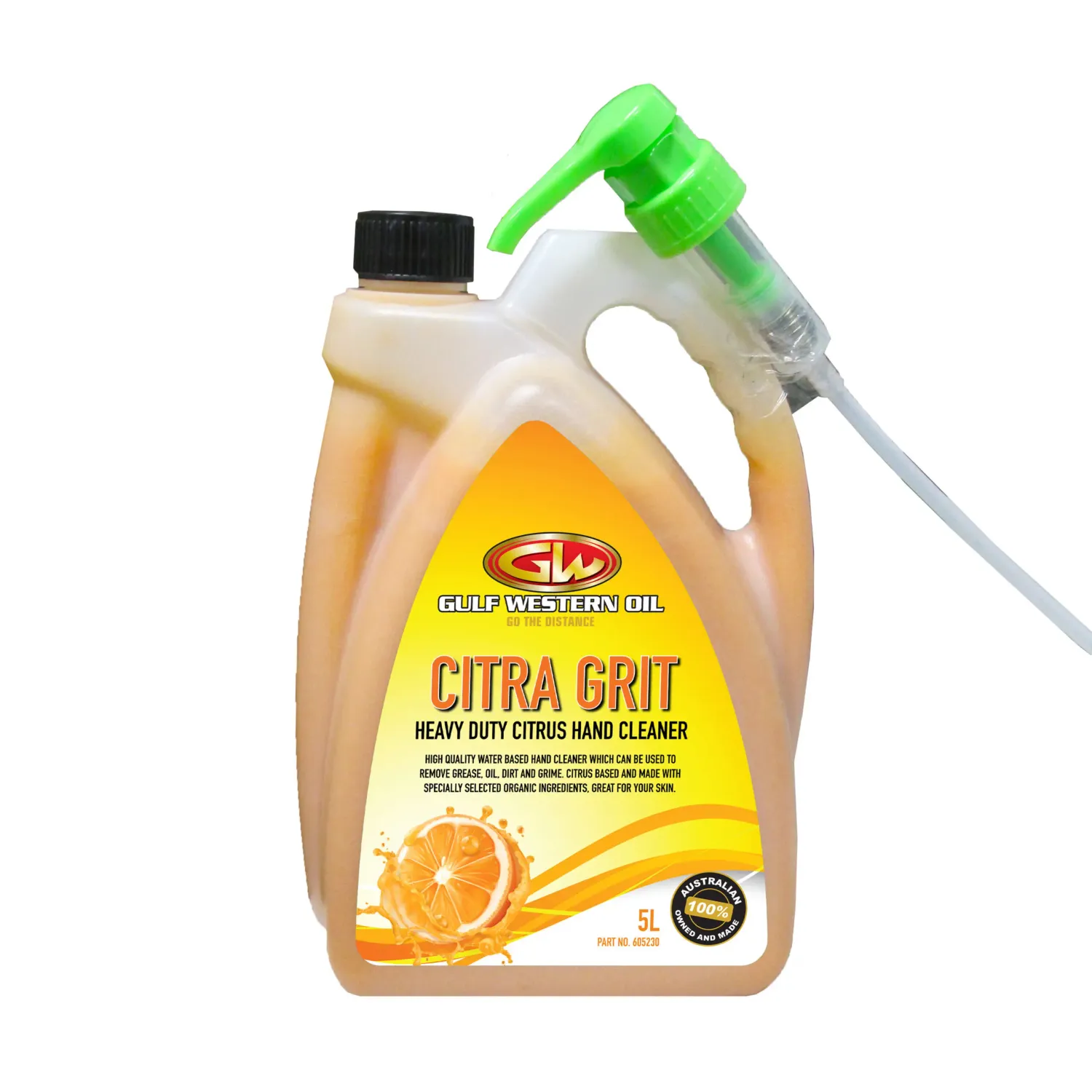 Gulf Western Citra Grit Hand Cleaner 5L
