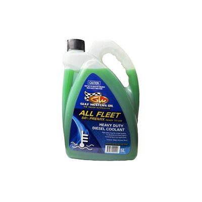Gulf Western All Fleet HDD Pre Mix Coolant 5L