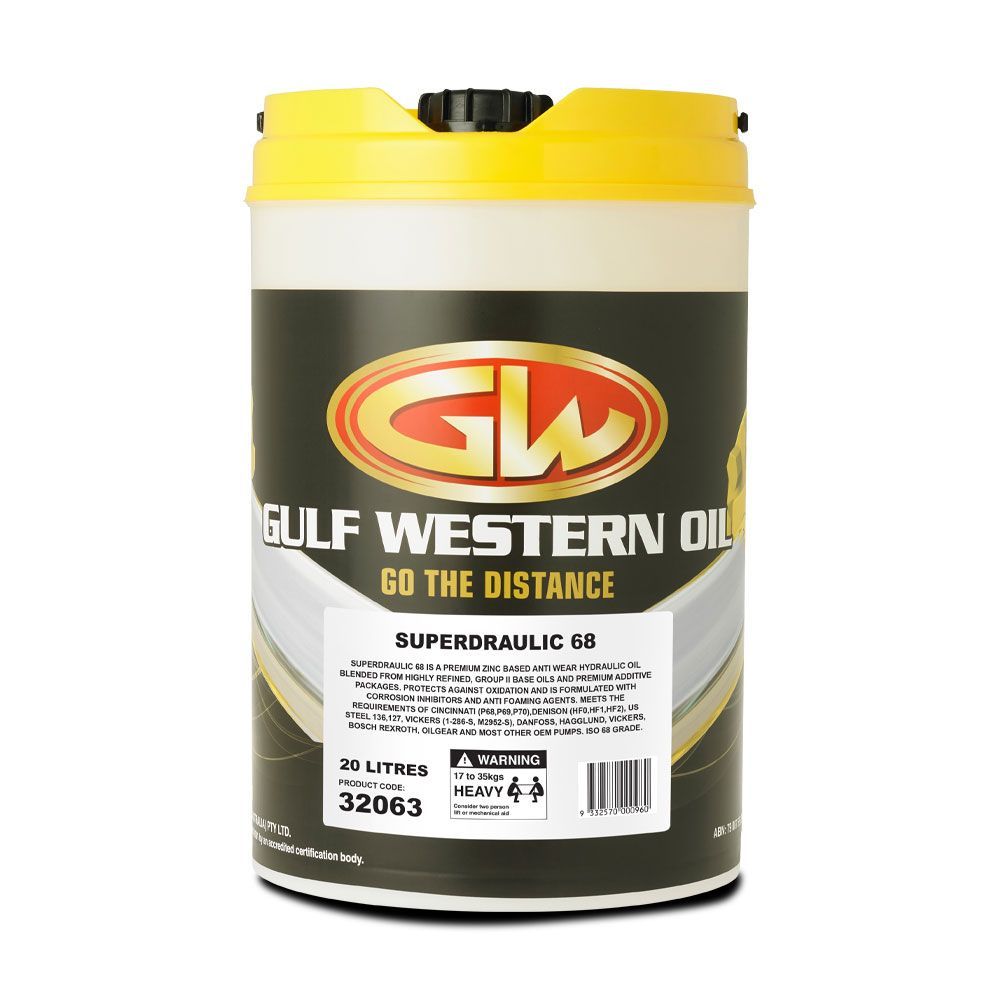 Gulf Western Superdraulic ISO 68 20L