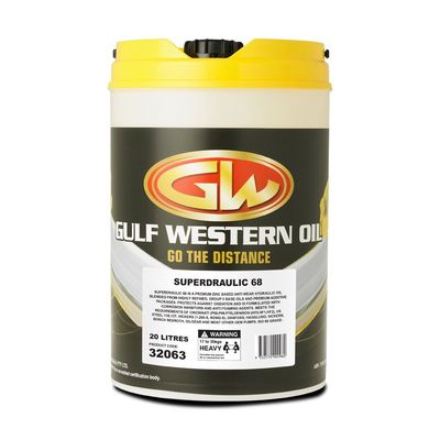Gulf Western Superdraulic ISO 68 20L