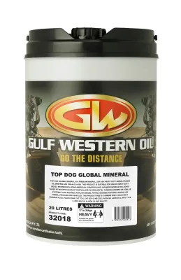 Gulf Western Top Dog Global Mineral 15W-40 CJ4/SN 20L