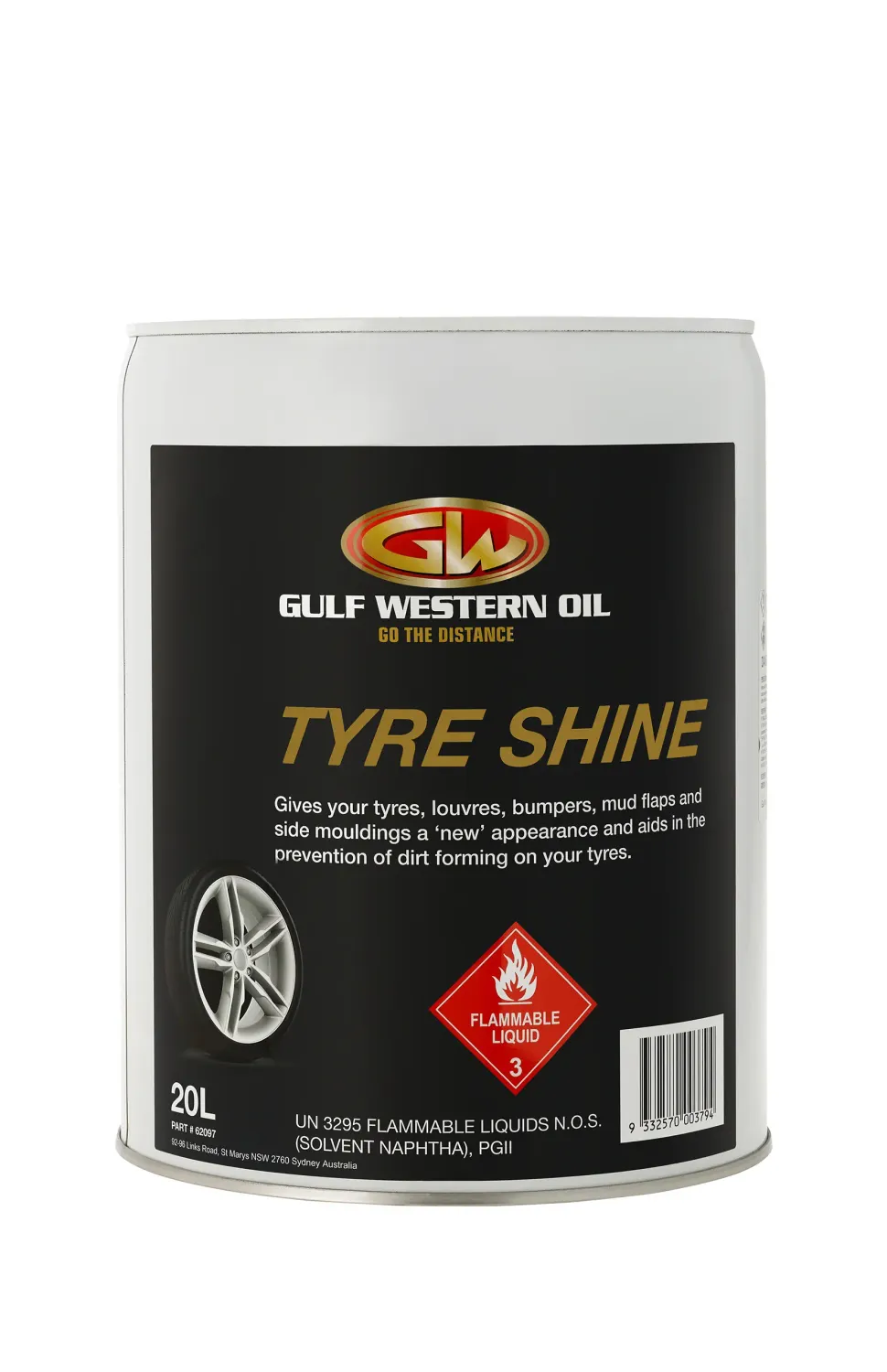 Gulf Western Tyre Shine 20L
