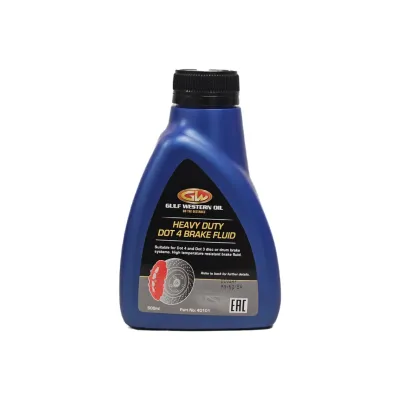 Gulf Western DOT 4 BRAKE FLUID 500ML