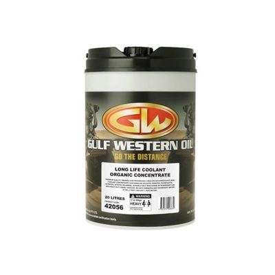 Gulf Western Long Life Coolant Organic Concentrate Red 20L Gulf Western Long Life Coolant Organic Concentrate Red 20L