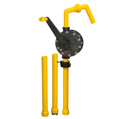 GW Hand Pump Chemical Rotary 205 Litre Yellow (TEC64205)