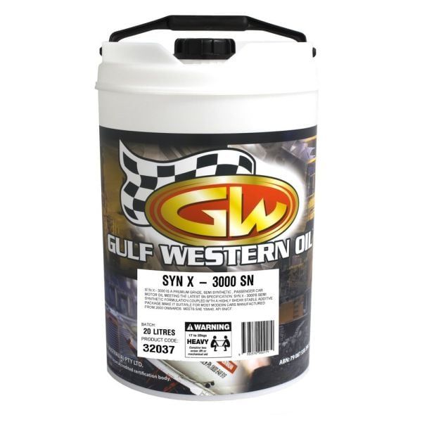 Gulf Western SYN-X 3000 10W-40 SN/CF A3/B4 20L