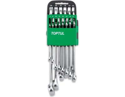 TOPTUL - High Performance Combination Wrench Set- 14 Piece
