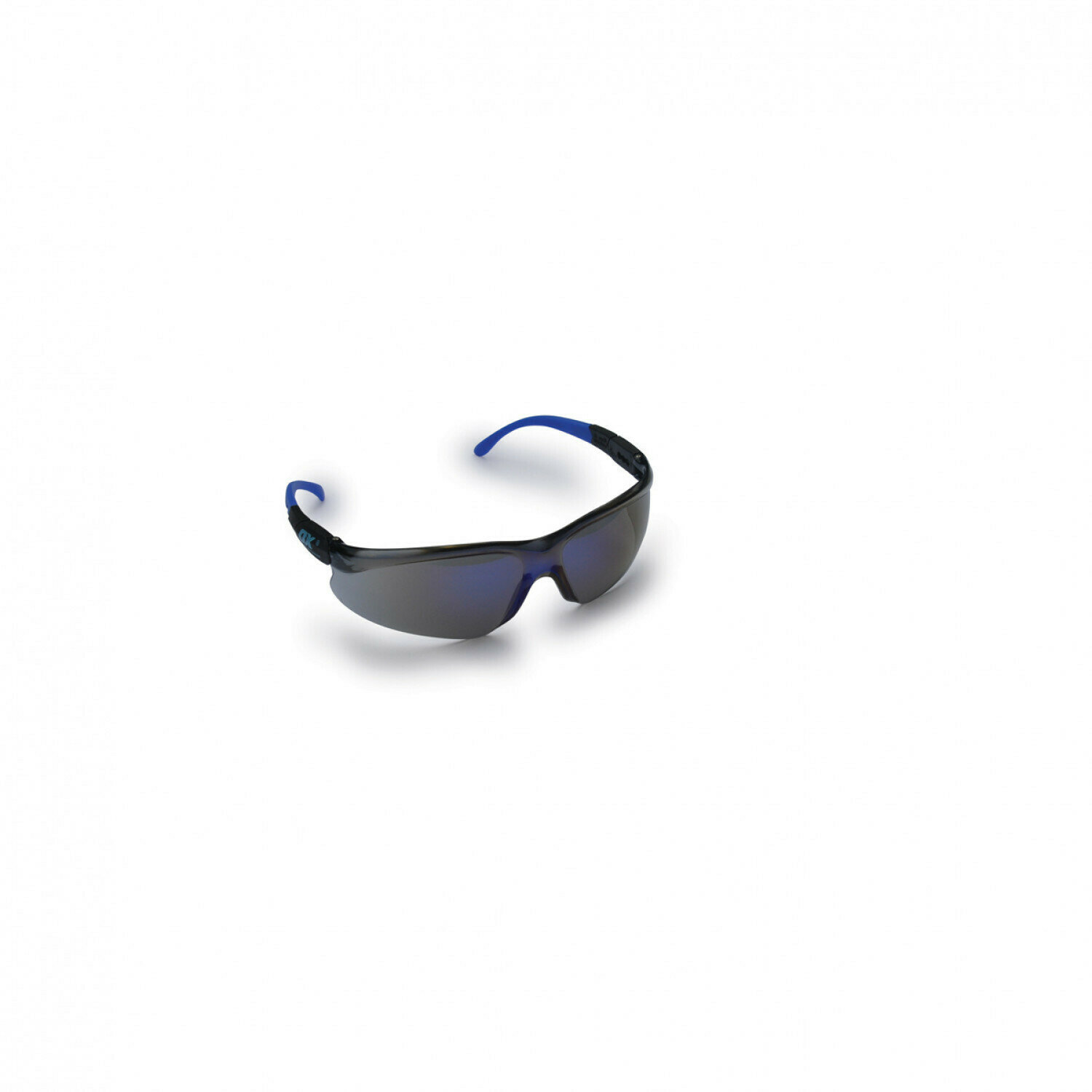 OX Blue Mirrored Safety Specs