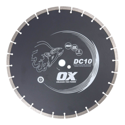 OX DIY DC10 16" Standard Seg. Gen. Purpose Diamond Blade