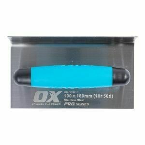 OX Professional 100 x 180mm (10r 50d) S/S Coving Trowel