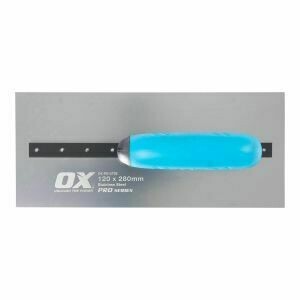OX Professional 120 x 280mm S/S Square Finishing Trowel