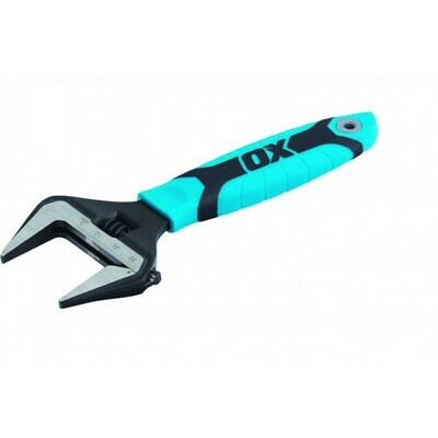 OX Pro Ultra Wide Jaw Adjustable Wrench - 300mm/12"