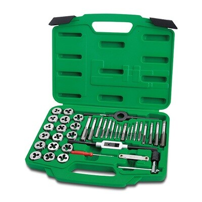 TOPTUL - 40 Piece Metric Tap &amp; Die Set